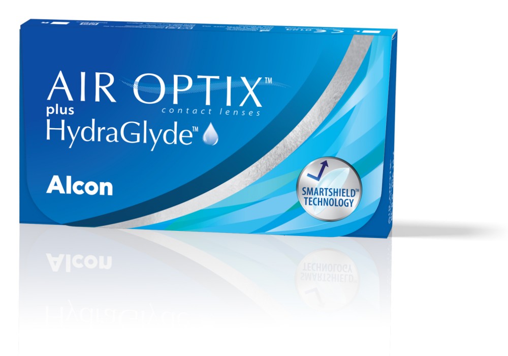 Alcon Air Optix plus HydraGlyde 3 шт.